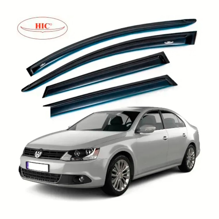 Дефлектори вікон VW PASSAT B8 SED 2015- П/К скотч "HIC" VW56 Дефлектори вікон VW PASSAT B8 SED 2015- П/К скотч "HIC" VW56