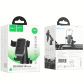 Автотримач для телефону затискач HOCO H81 Black. Изображение №2