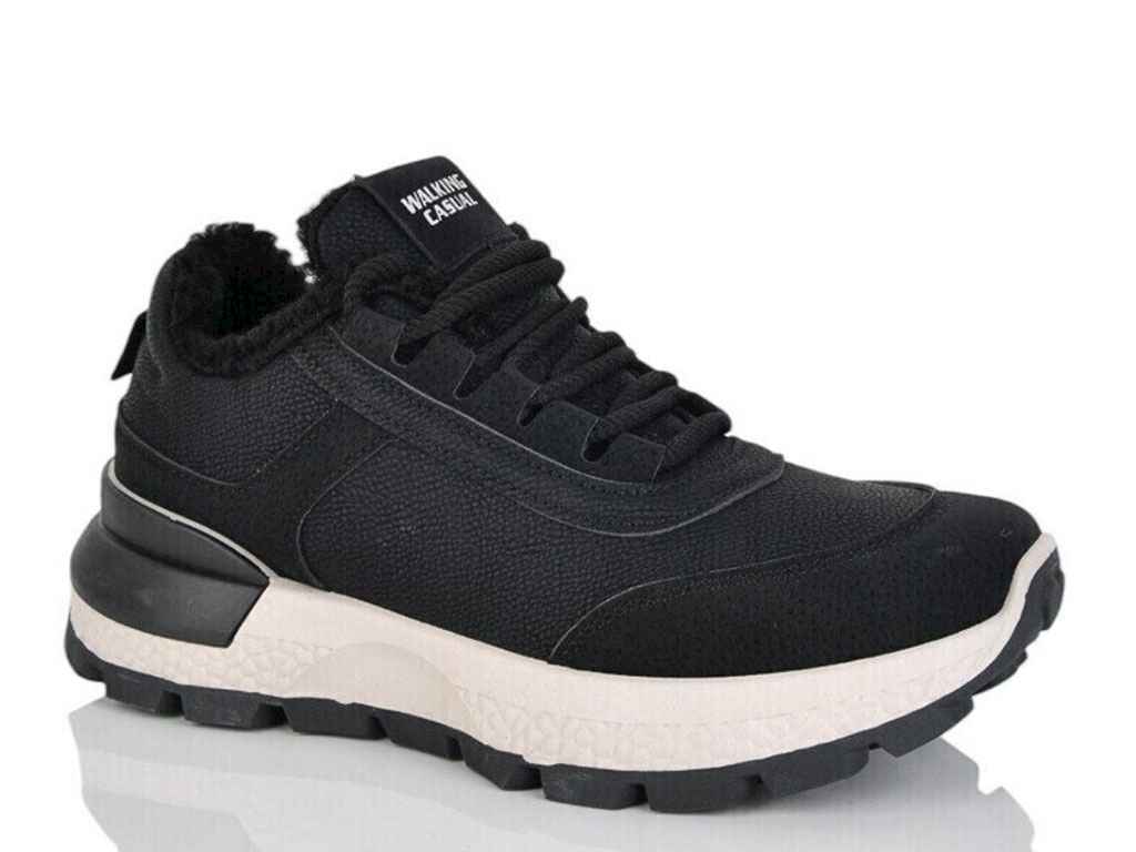 Кросівки Штучна шкіра жін теплі арт.5112 чорний р.38 ТМ GIPANIS Кросівки Штучна шкіра жін теплі арт.5112 чорний р.38 ТМ GIPANIS