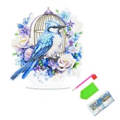 Набір для творчості алмазна мозаїка "Вільний політ" YKLZ15277 на підставці 25х25 см. Зображення №2