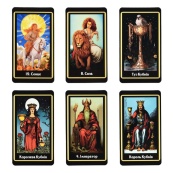 Гадальні карти Таро 30689 картка з посиланням на інструкцію 78 штук. Зображення №4 Гадальні карти Таро 30689 картка з посиланням на інструкцію 78 штук. Зображення №4