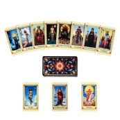 Гадальні карти Таро 30421 картка з посиланням на інструкцію 78 штук. Зображення №3 Гадальні карти Таро 30421 картка з посиланням на інструкцію 78 штук. Зображення №3