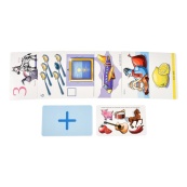 Настольная игра "Умный чемодан. Азбука, цифры, вкусы, цвета" 30377. Изображение №2 Настольная игра "Умный чемодан. Азбука, цифры, вкусы, цвета" 30377. Изображение №2