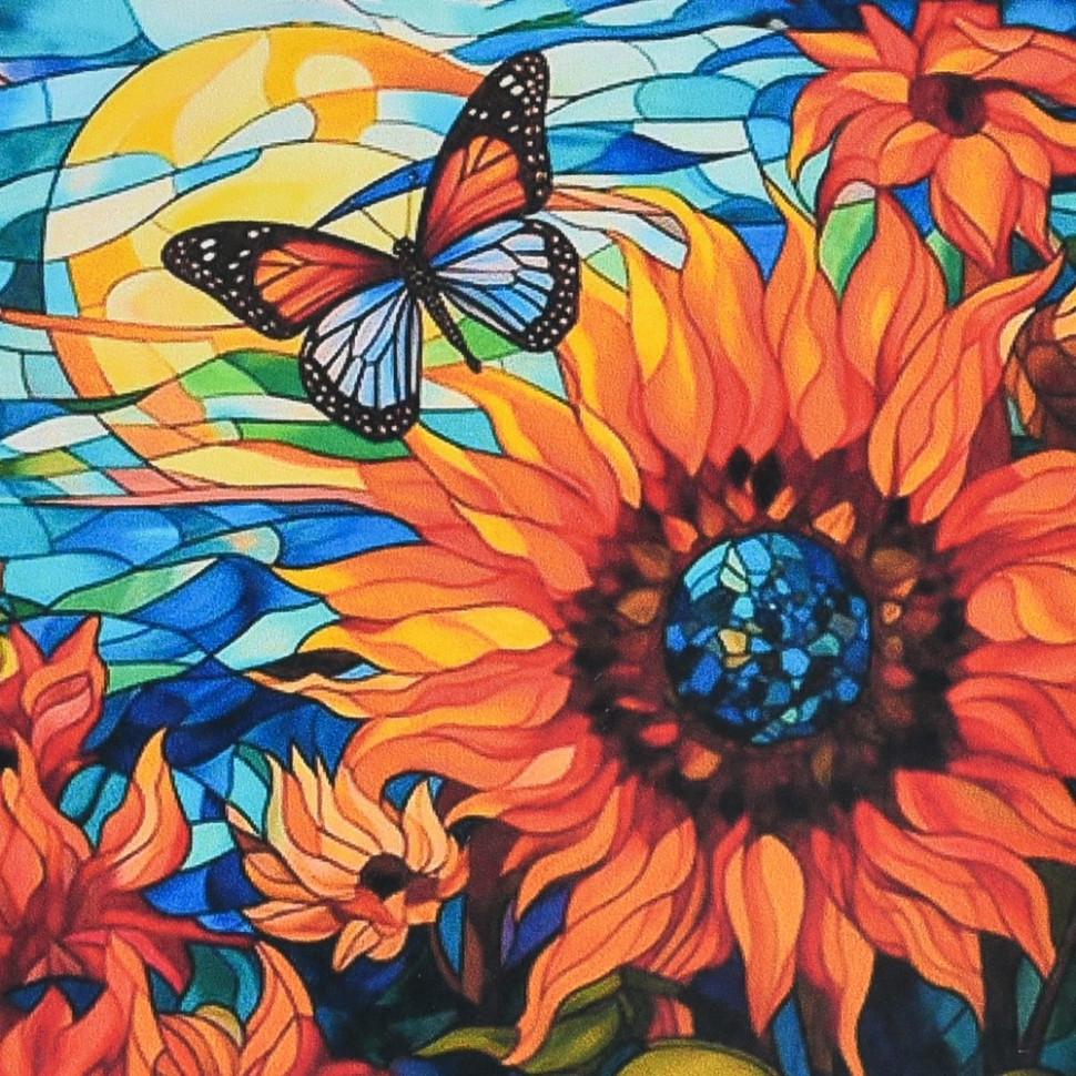 Алмазная мозаика "Луч солнца" DEEX16284 неполная выкладка 30х30 см Алмазная мозаика "Луч солнца" DEEX16284 неполная выкладка 30х30 см