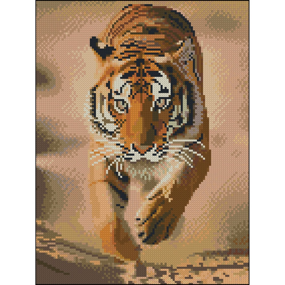 Алмазная мозаика "Сила" ZAV3040-51 без подрамника 30х40 см Алмазная мозаика "Сила" ZAV3040-51 без подрамника 30х40 см