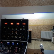 Лампа LED Міні Лінзи H4 D35мм 80/100w 9000/11000Lm 6000K 3570 Chips 12v "M01J". Зображення №3