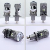 Лампа LED Міні Лінзи H4 D35мм 80/100w 9000/11000Lm 6000K 3570+3570 Chips 12v "M01P". Зображення №3 Лампа LED Міні Лінзи H4 D35мм 80/100w 9000/11000Lm 6000K 3570+3570 Chips 12v "M01P". Зображення №3