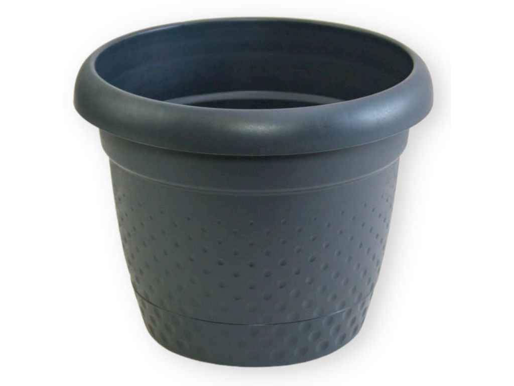 Горщик для квітів 8,8л PEARL холодно-сірий ТМ KARASU Горщик для квітів 8,8л PEARL холодно-сірий ТМ KARASU