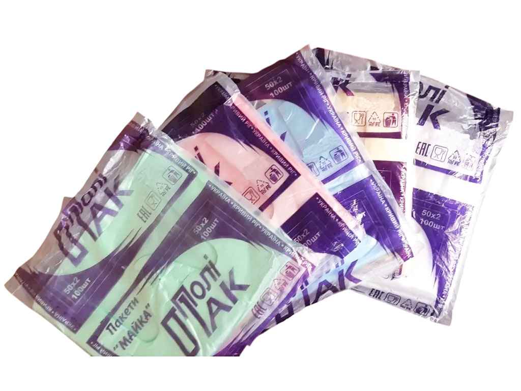 Пакет майка 24х45 (250шт) ТМ ПОЛІ-ПАК Пакет майка 24х45 (250шт) ТМ ПОЛІ-ПАК