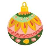 Набор для творчества новогодний Роспись акриловыми красками "Шар и елка" Умняшка НГ-002/4. Изображение №3 Набор для творчества новогодний Роспись акриловыми красками "Шар и елка" Умняшка НГ-002/4. Изображение №3