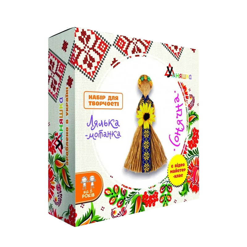 Набор для творчества Кукла-мотанка "Солнечная" Умняшка НС-007 размер изделия 20-22 см Набор для творчества Кукла-мотанка "Солнечная" Умняшка НС-007 размер изделия 20-22 см