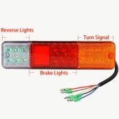Задній ліхтар Прямокутний 12/24V (220*55*27мм) ST-J308 з ПРОВОДОМ (2шт/уп) 4 640. Изображение №3