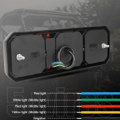 Задній ліхтар Прямокутний 12/24V (295*98*30мм) потріійний DQTL-288 стоп/поворот/зад.х 4 871 (2шт/уп). Зображення №2