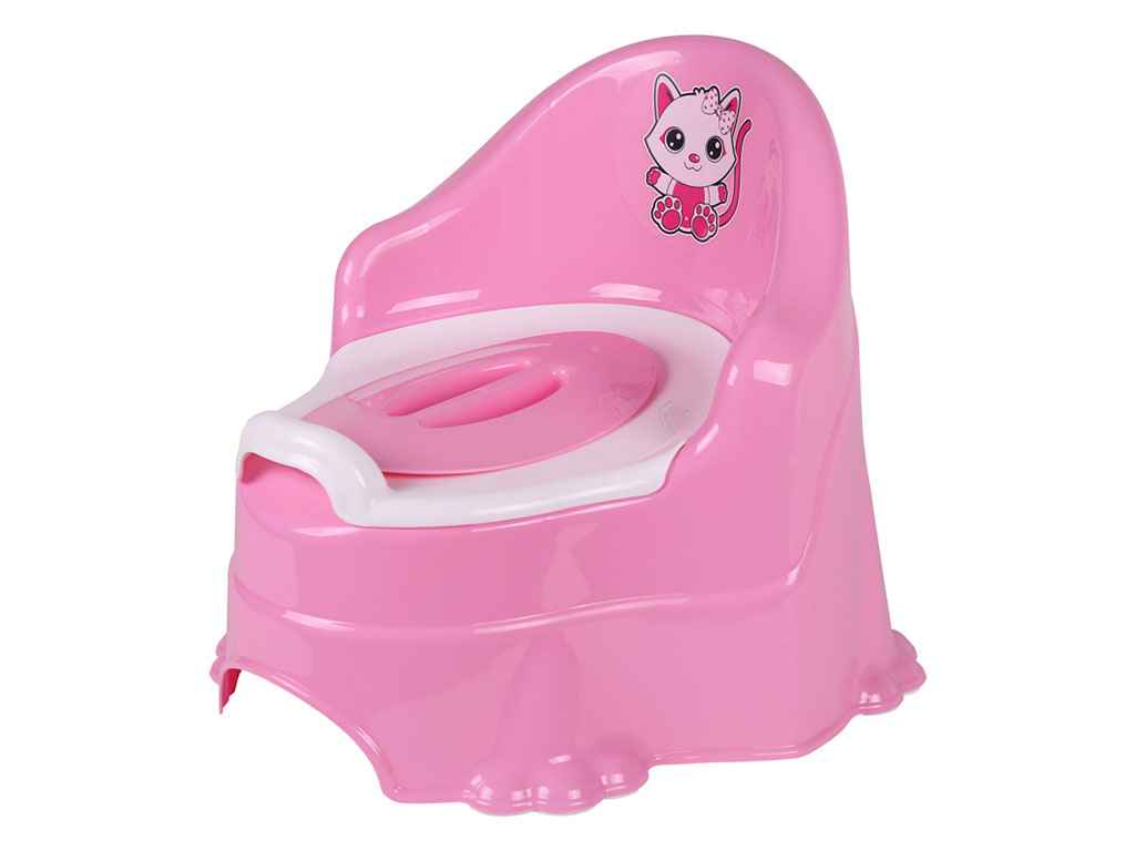 Горщик дитячий рожевий 5156 ТМ ТЕХНОК Горщик дитячий рожевий 5156 ТМ ТЕХНОК