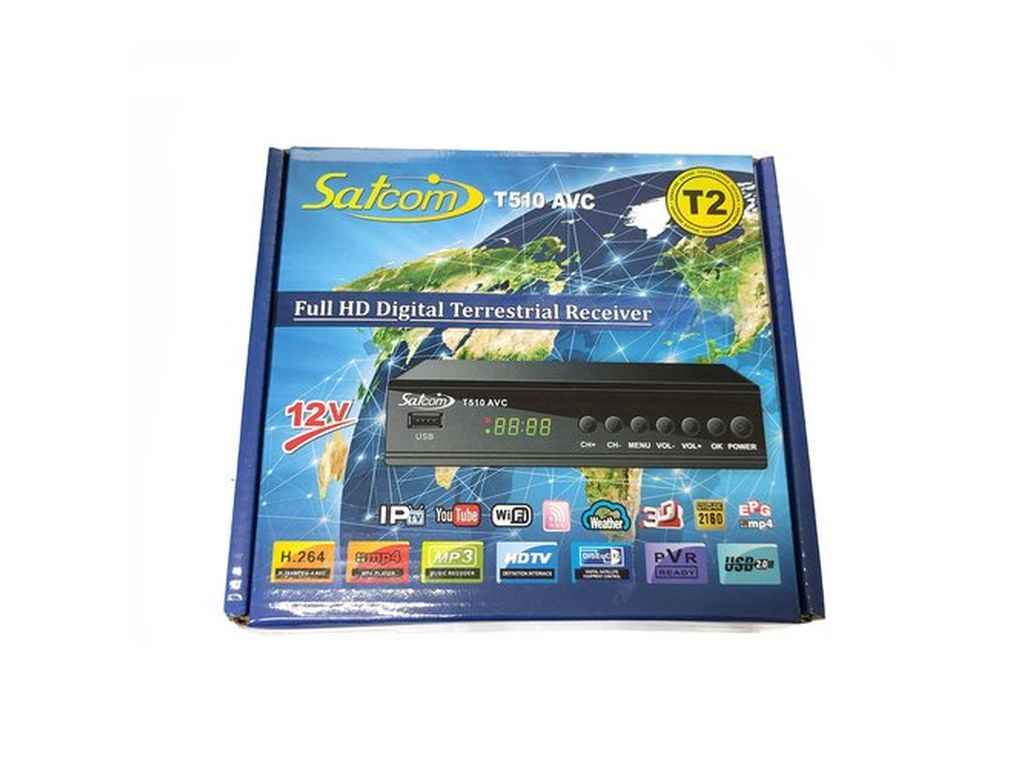 Т2 ресивер T-510 T2 AVC ТМ SATCOM Т2 ресивер T-510 T2 AVC ТМ SATCOM