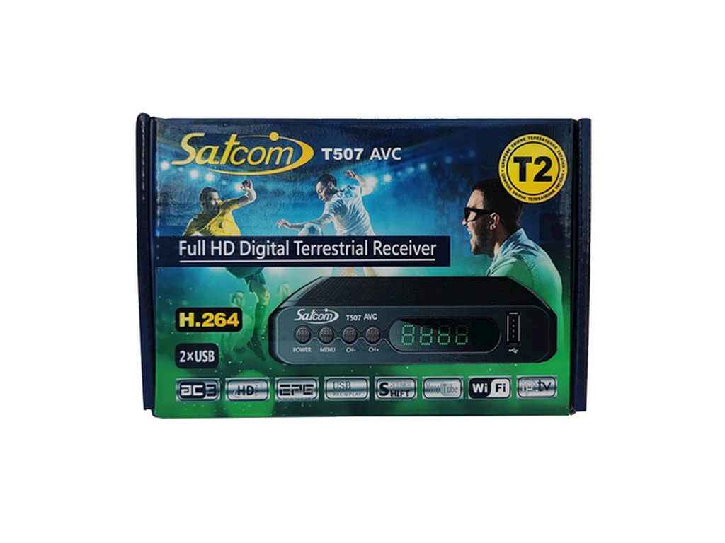 Т2 ресивер T-507 AVC ТМ SATCOM Т2 ресивер T-507 AVC ТМ SATCOM