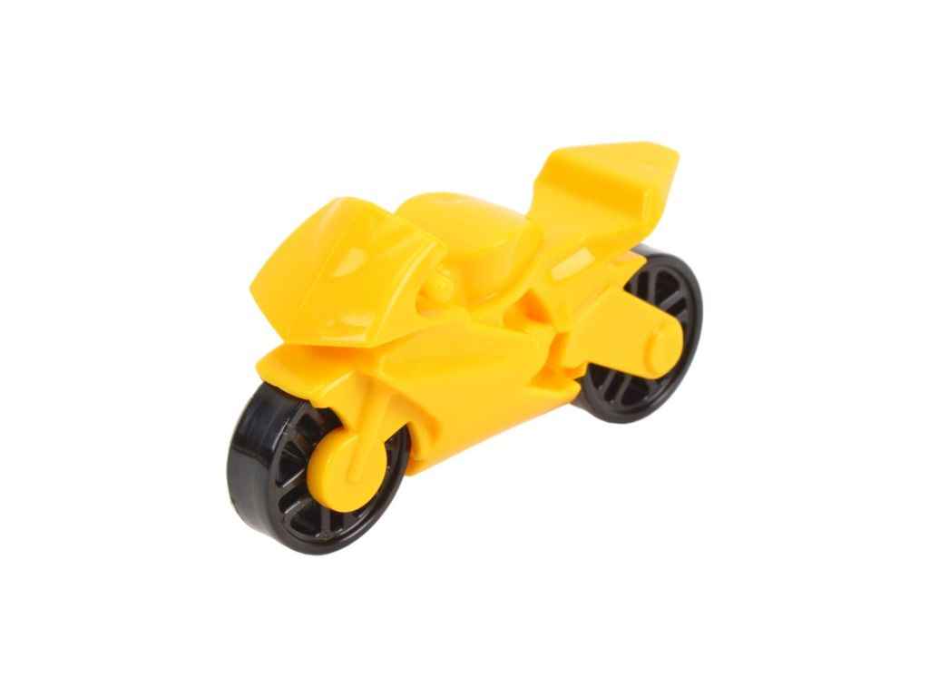 Мотоцикл жовтий Міні арт.1843 ТМ ТЕХНОК Мотоцикл жовтий Міні арт.1843 ТМ ТЕХНОК