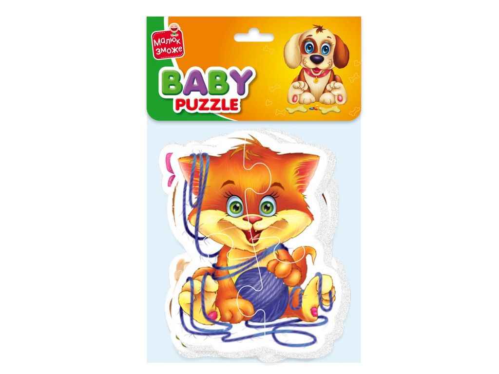 Бебі Пазли Домашні улюбленці VT1106-81 ТМ VLADI TOYS Бебі Пазли Домашні улюбленці VT1106-81 ТМ VLADI TOYS