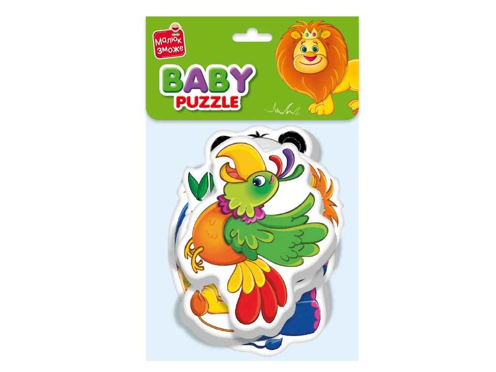 Бебі Пазли Зоопарк VT1106-85 ТМ VLADI TOYS Бебі Пазли Зоопарк VT1106-85 ТМ VLADI TOYS