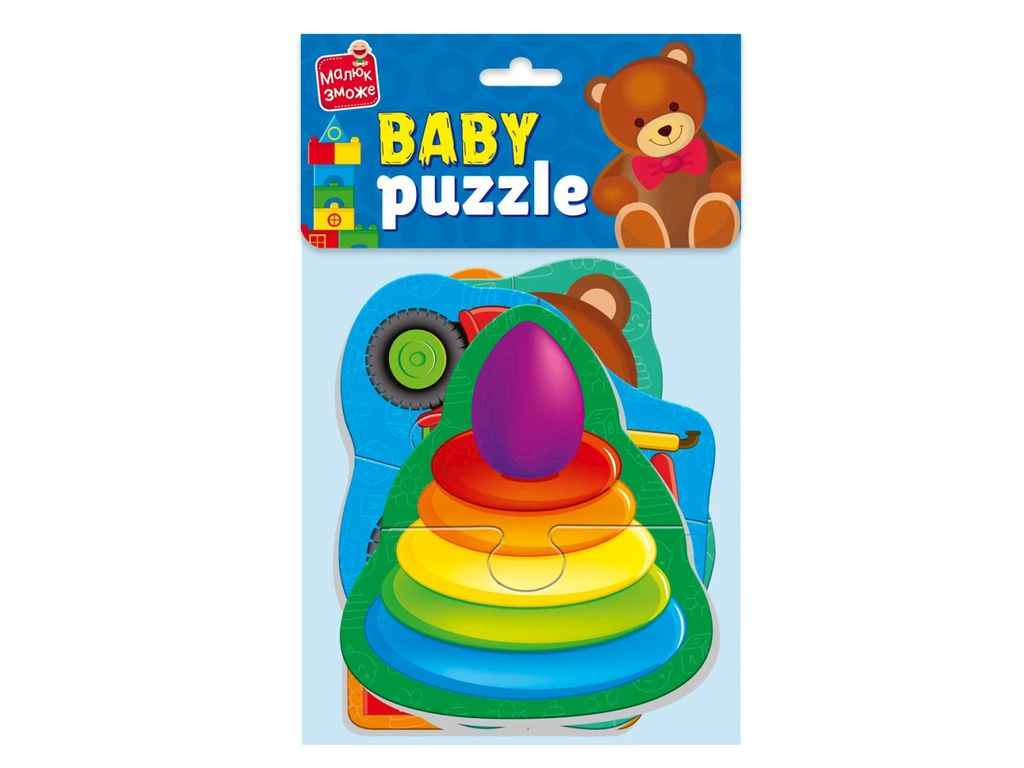 Мякі пазли Малюк зможе Іграшки VT1106-94 ТМ VLADI TOYS Мякі пазли Малюк зможе Іграшки VT1106-94 ТМ VLADI TOYS