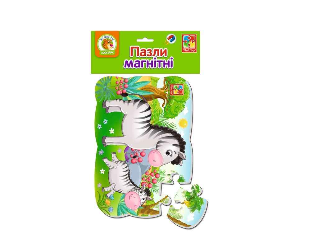Мякі пазли А5 Зебрики VT3205-75 ТМ VLADI TOYS Мякі пазли А5 Зебрики VT3205-75 ТМ VLADI TOYS