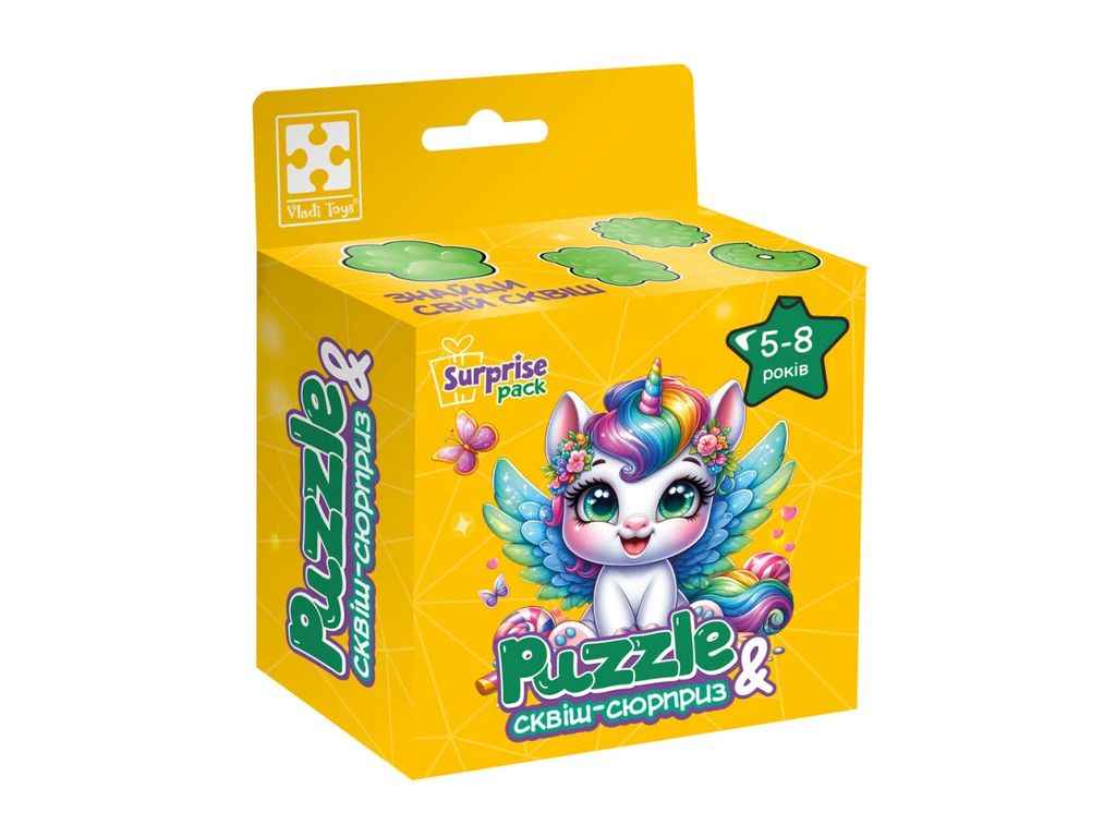 Пазли із сюрпризом Єдиноріжка VT8030-01 ТМ VLADI TOYS Пазли із сюрпризом Єдиноріжка VT8030-01 ТМ VLADI TOYS