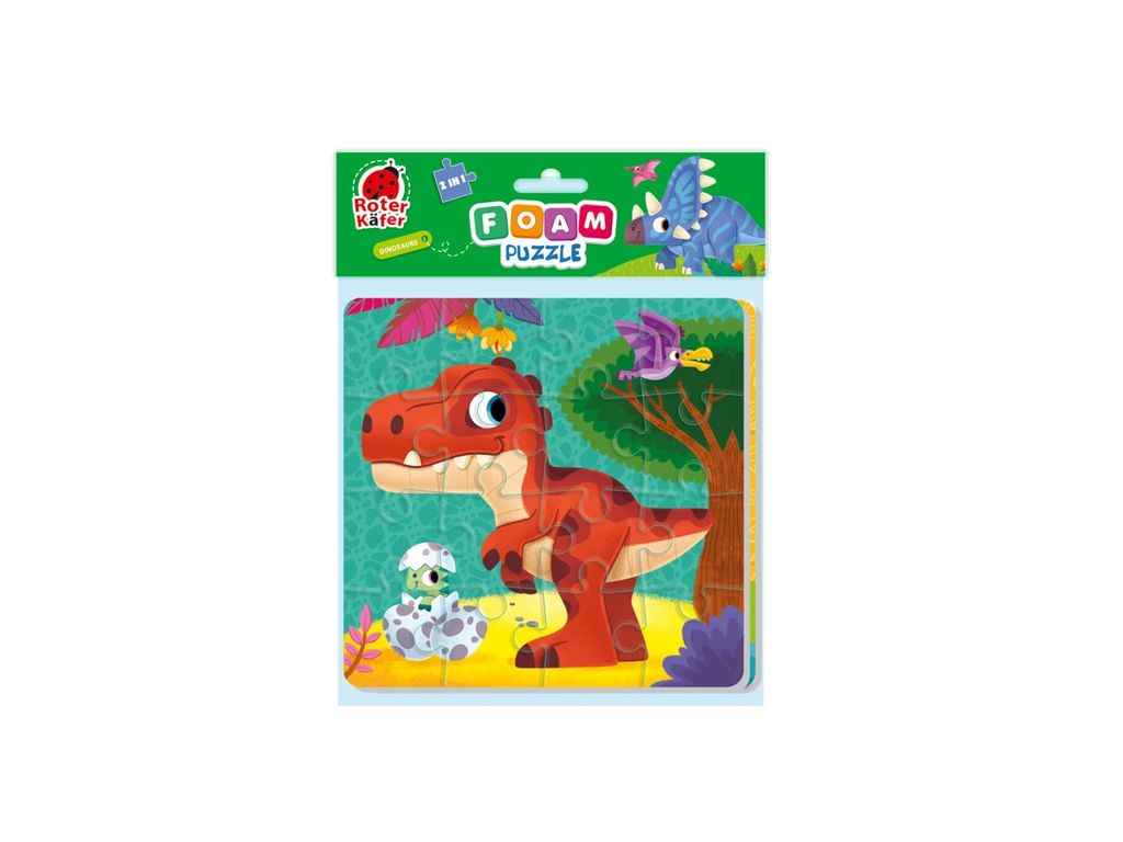 Пазли Foam puzzles 2in1 Dinozaurs RK6050-06 ТМ VLADI TOYS Пазли Foam puzzles 2in1 Dinozaurs RK6050-06 ТМ VLADI TOYS