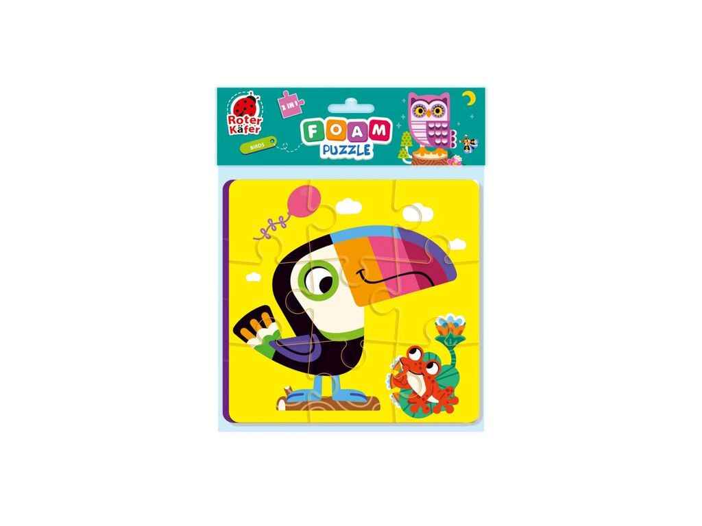 Пазли Foam puzzles 2in1 Birds RK6050-03 ТМ VLADI TOYS Пазли Foam puzzles 2in1 Birds RK6050-03 ТМ VLADI TOYS