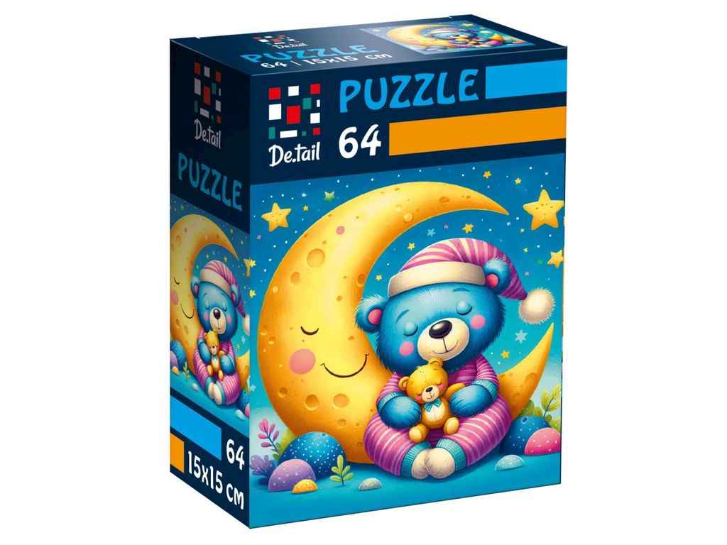 Пазли Сонне ведмежа DT1234-05 ТМ VLADI TOYS Пазли Сонне ведмежа DT1234-05 ТМ VLADI TOYS