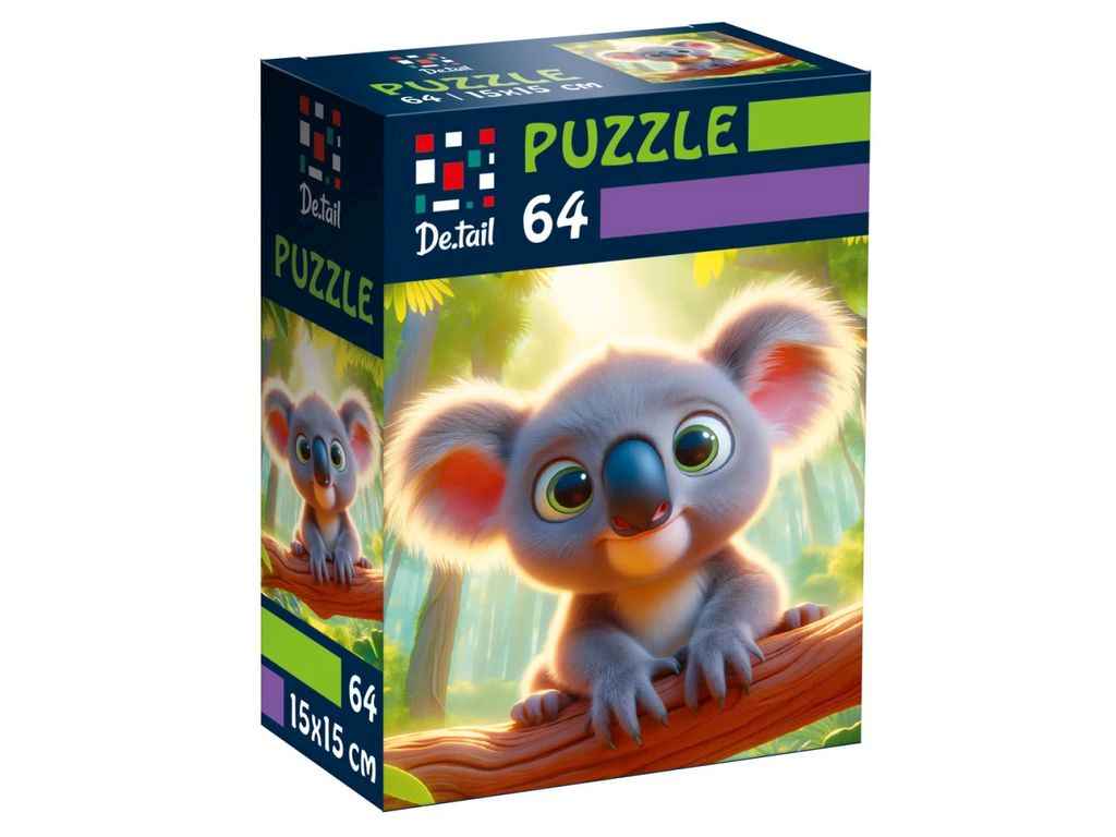 Пазли Коала на гілці DT1234-18 ТМ VLADI TOYS Пазли Коала на гілці DT1234-18 ТМ VLADI TOYS
