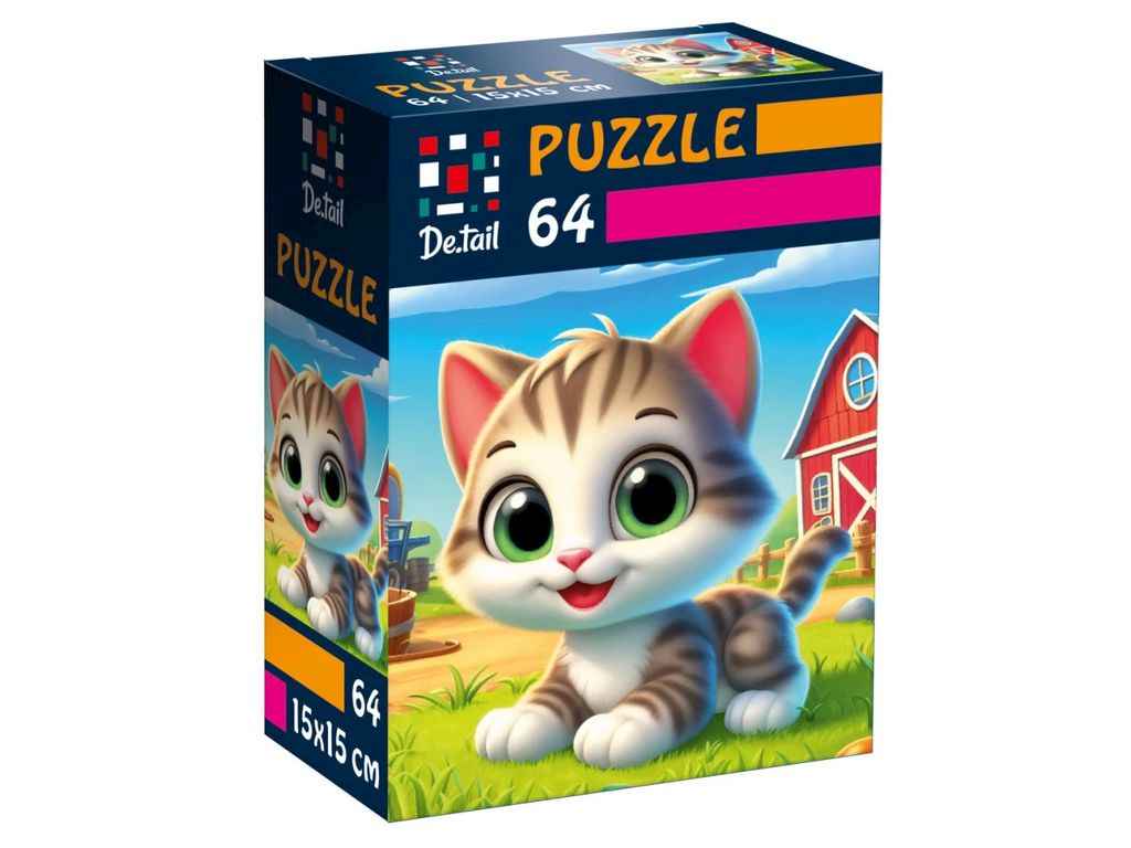 Пазли Забавне кошеня DT1234-24 ТМ VLADI TOYS Пазли Забавне кошеня DT1234-24 ТМ VLADI TOYS