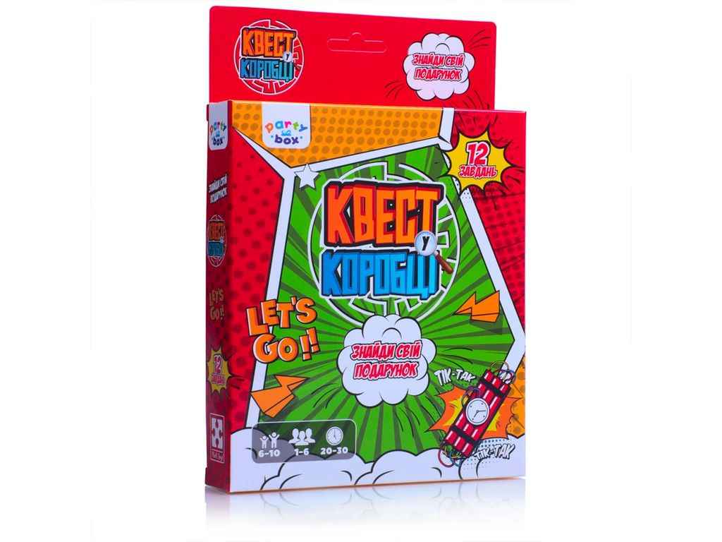 Гра настільна Комікс VT5902-04 ТМ VLADI TOYS Гра настільна Комікс VT5902-04 ТМ VLADI TOYS