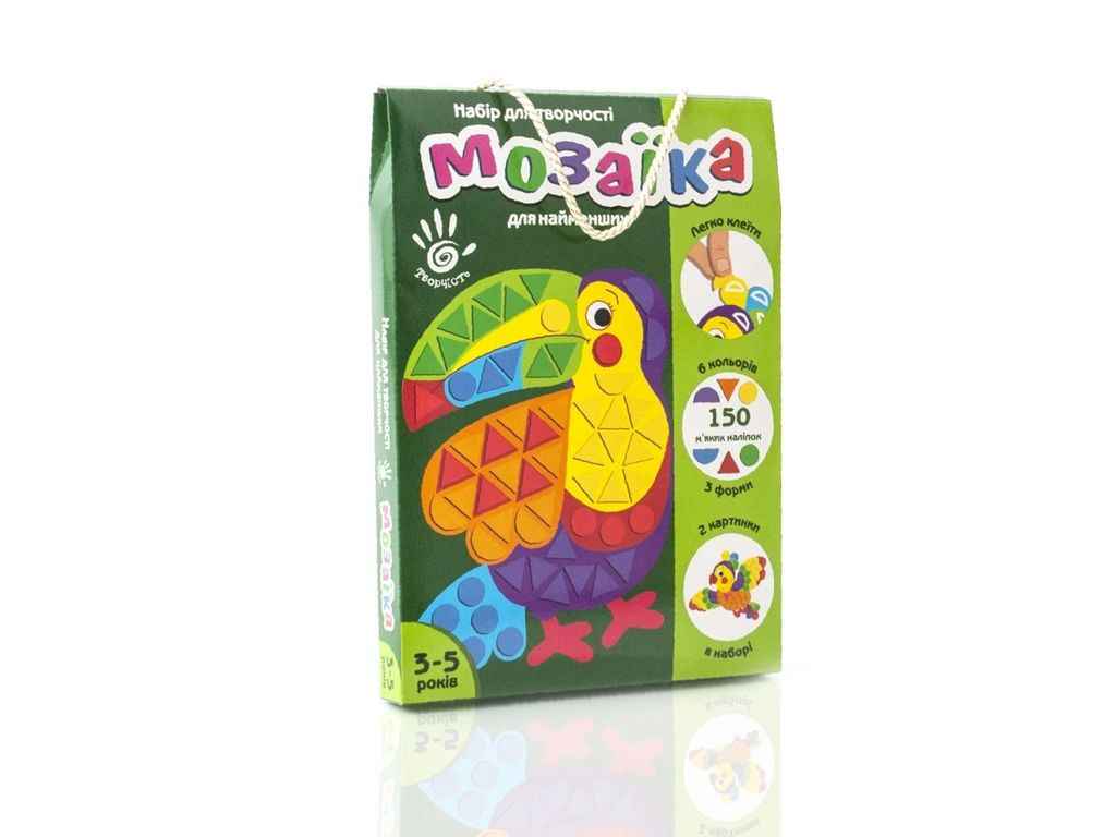 Мяка мозаїка Тукан VT4511-02 ТМ VLADI TOYS Мяка мозаїка Тукан VT4511-02 ТМ VLADI TOYS