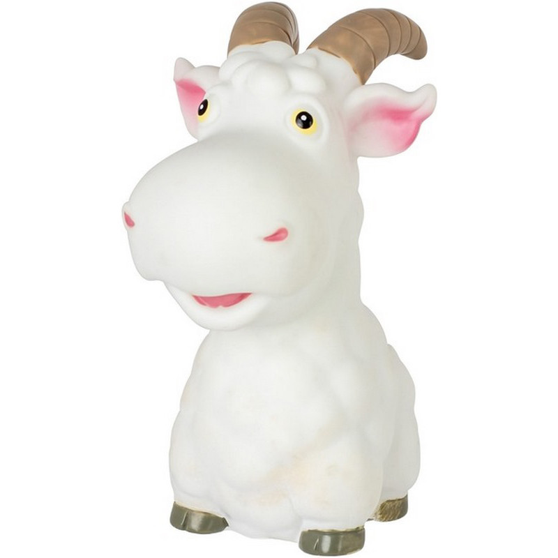 Детская игрушка для купания "Брызгающие животные фермы Козлик" 8753_козлик білий Детская игрушка для купания "Брызгающие животные фермы Козлик" 8753_козлик білий