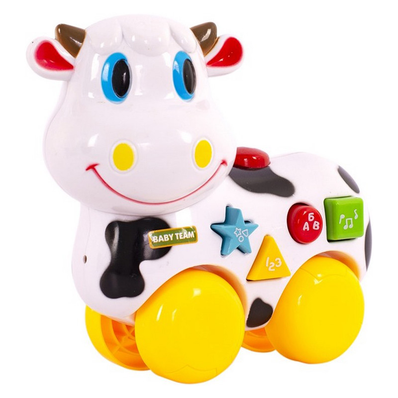 Детская музыкальная игрушка "Животное-каталка" 8641 Детская музыкальная игрушка "Животное-каталка" 8641