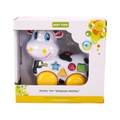 Детская музыкальная игрушка "Животное-каталка" 8641. Изображение №4 Детская музыкальная игрушка "Животное-каталка" 8641. Изображение №4