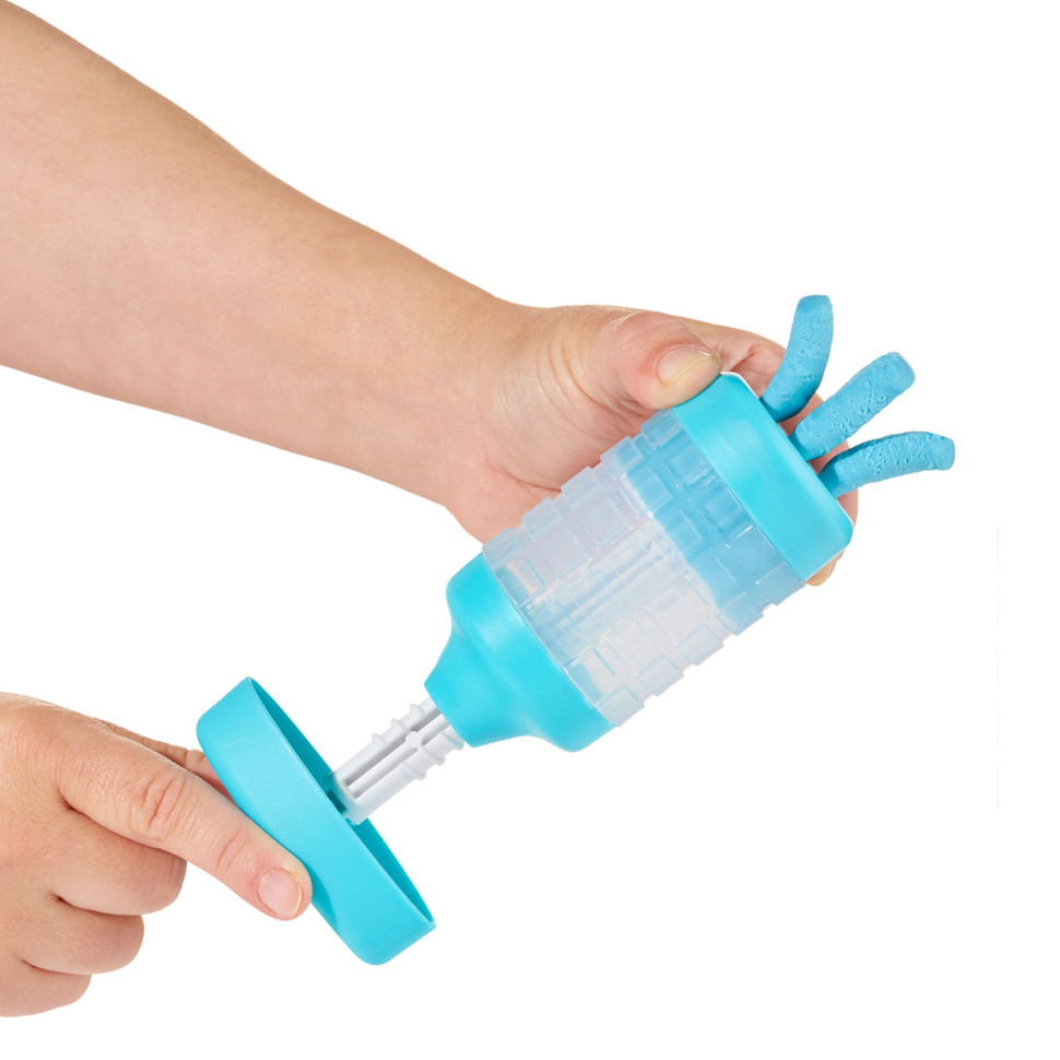 Незастывающая масса для лепки с прессом 595106, 5х6х19 см Голубой Незастывающая масса для лепки с прессом 595106, 5х6х19 см Голубой