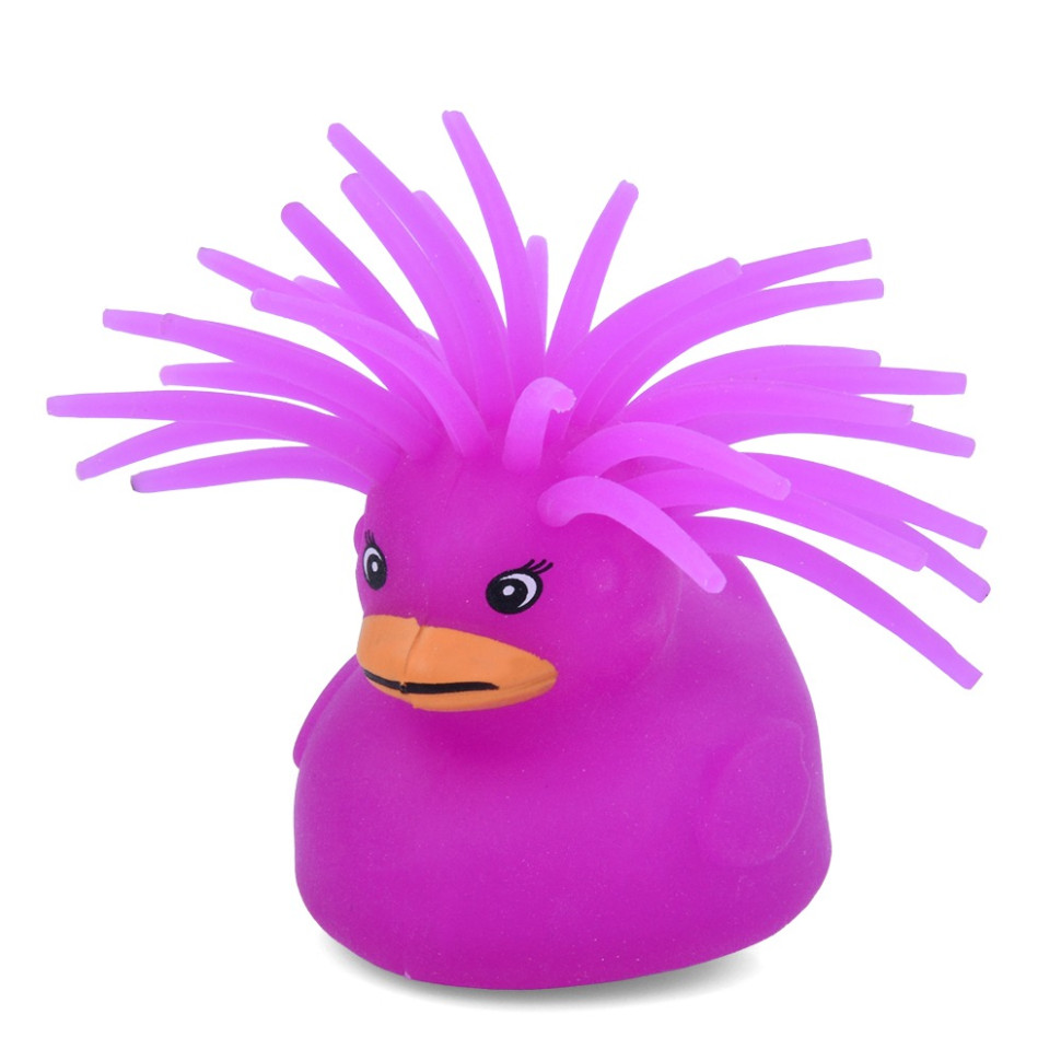 Дитяча іграшка Антистрес Качка MS 3719(Violet) світлові ефекти Дитяча іграшка Антистрес Качка MS 3719(Violet) світлові ефекти