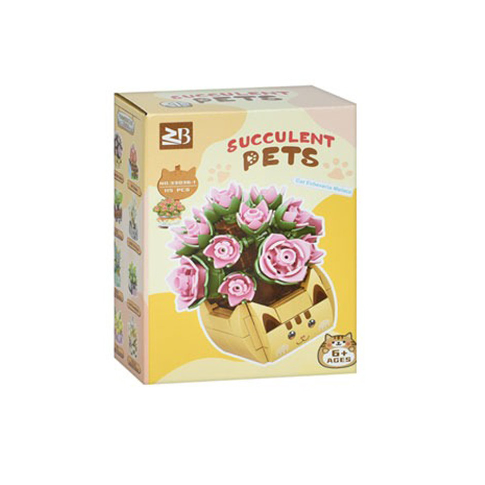 Дитячий конструктор "Квіти у вазі" 33036-1, 115 деталей Дитячий конструктор "Квіти у вазі" 33036-1, 115 деталей