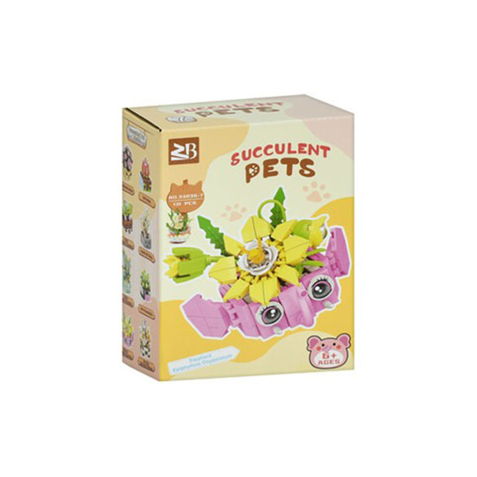 Дитячий конструктор "Квіти у вазі" 33036-7, 131 деталь Дитячий конструктор "Квіти у вазі" 33036-7, 131 деталь