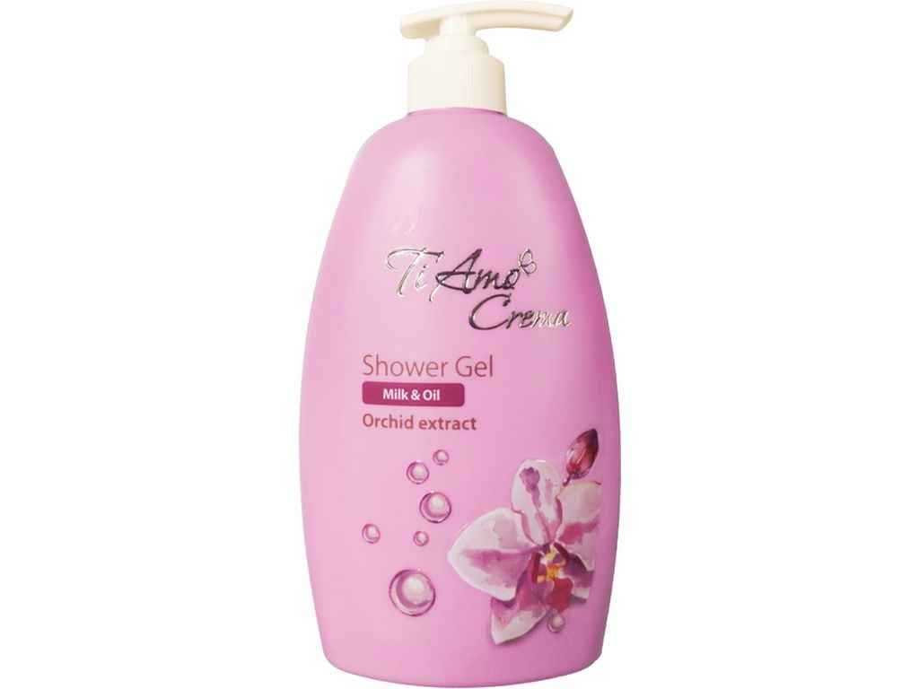 Гель для душу 400мл Екстракт орхідеї ТМ TI AMO CREMA Гель для душу 400мл Екстракт орхідеї ТМ TI AMO CREMA