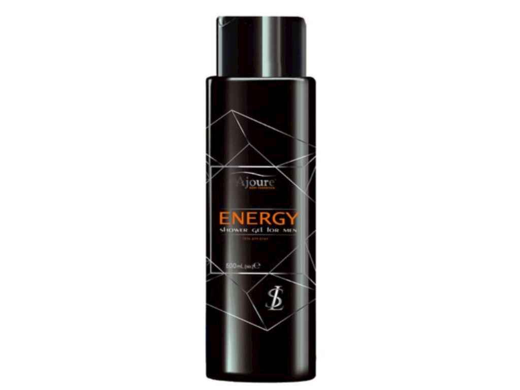Гель для душу чоловічий ENERGY 0,5л ТМ AJOURE Гель для душу чоловічий ENERGY 0,5л ТМ AJOURE