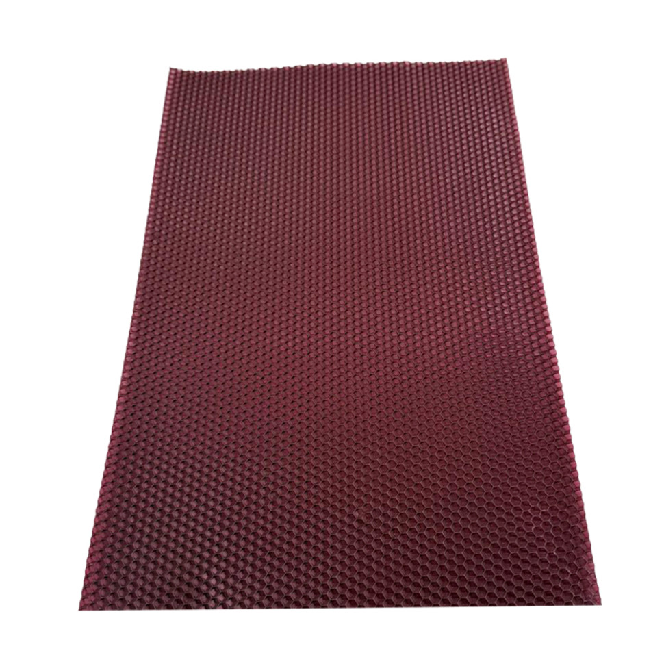 Вощина для виробництва свічок #24-винний 410 х 260 мм Вощина для виробництва свічок #24-винний 410 х 260 мм