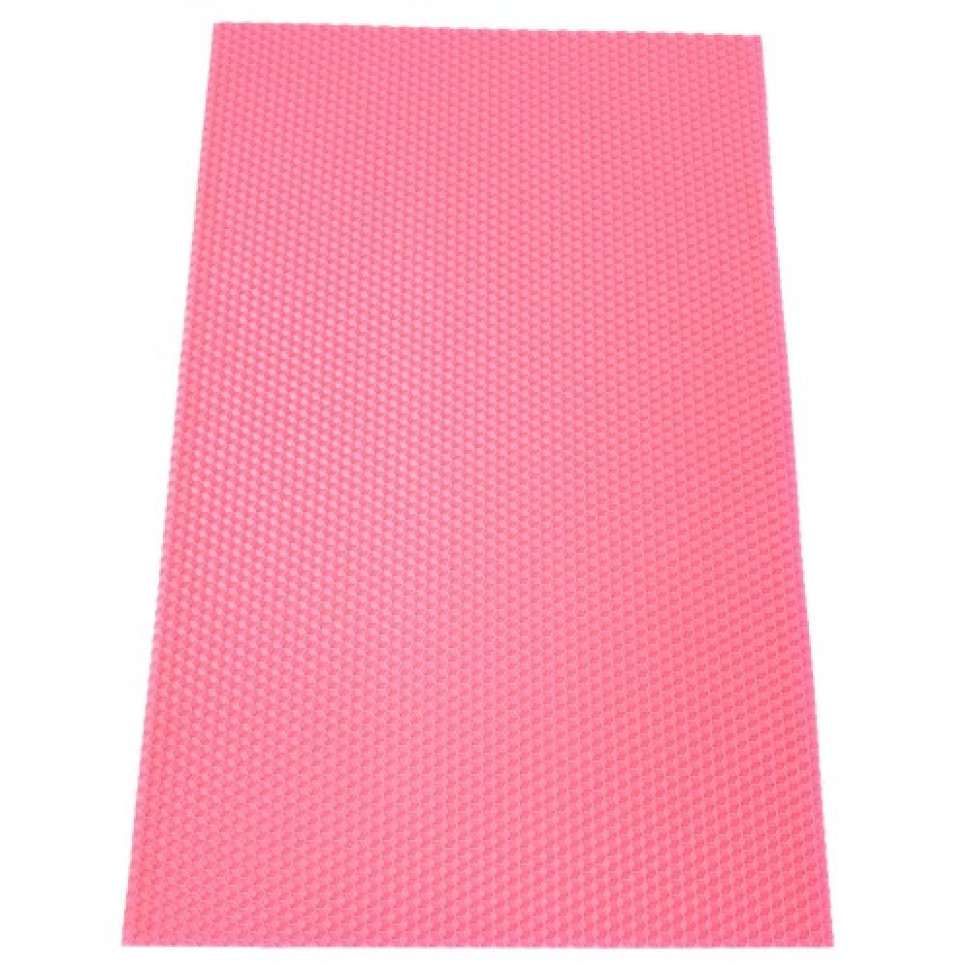 Вощина для виробництва свічок #4-рожева 410 х 260 мм Вощина для виробництва свічок #4-рожева 410 х 260 мм