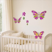 Набір для вітражного живопису за номерами Арт Вітраж "Яскраві Метелики" FDSGK-02. Зображення №5 Набір для вітражного живопису за номерами Арт Вітраж "Яскраві Метелики" FDSGK-02. Зображення №5