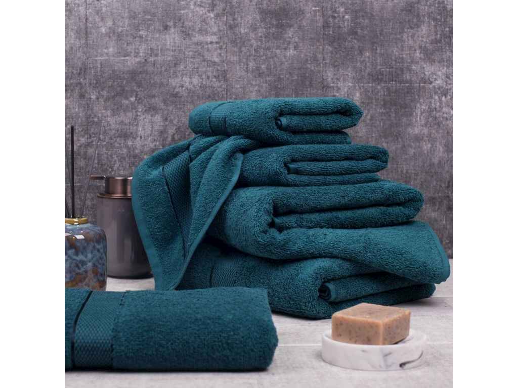 Рушник 40*70 смарагдовий махровий (бордюр САТИН) ТМ AISHA Рушник 40*70 смарагдовий махровий (бордюр САТИН) ТМ AISHA