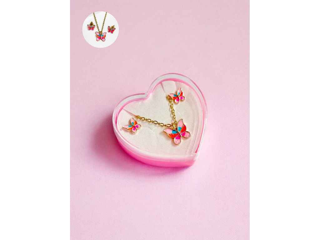 Набір прикрас рожевий м.4358-A/17 ТМ SP Набір прикрас рожевий м.4358-A/17 ТМ SP