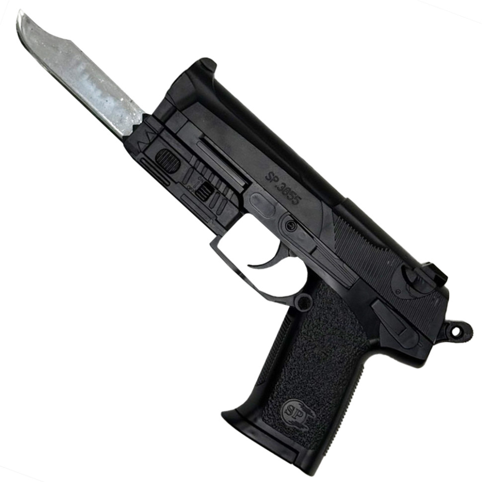 Детский игровой Пистолет SP3855-R+ пластикивые пульки Детский игровой Пистолет SP3855-R+ пластикивые пульки