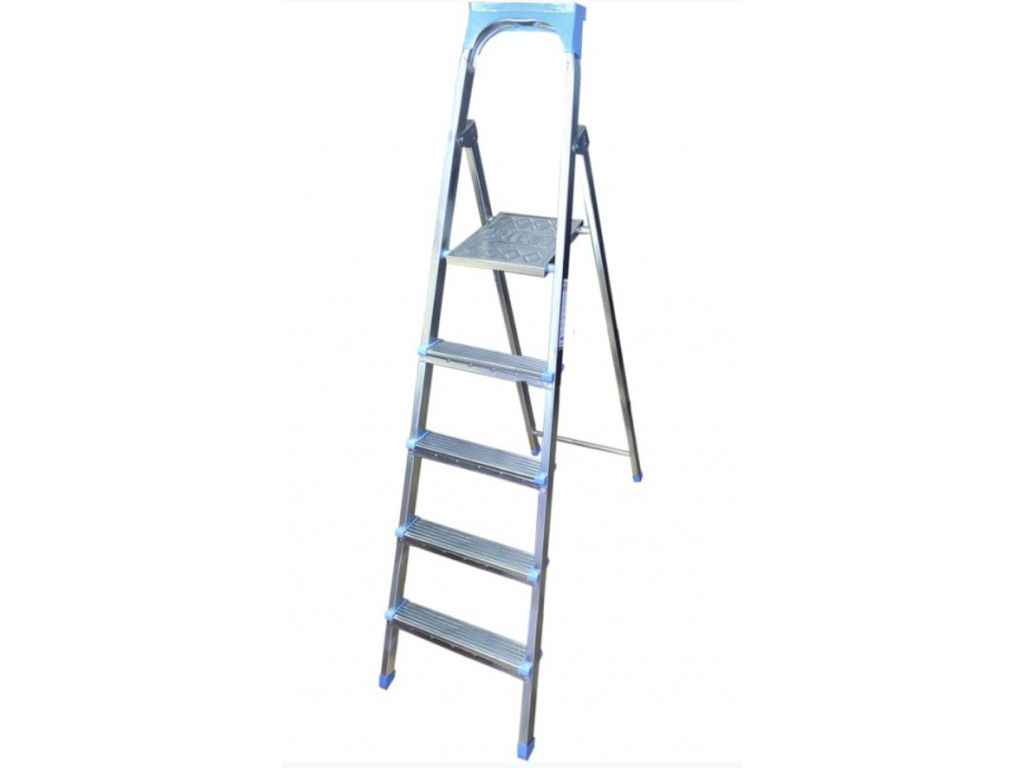 Драбина Метал 5 сходинок оцинкована Ріта (4 сход. столик) ТМ KANAT Драбина Метал 5 сходинок оцинкована Ріта (4 сход. столик) ТМ KANAT