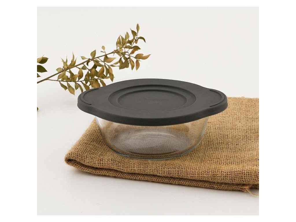 Каструля 840мл з сірою кришкою d=16см BORCAM (под.уп.) ТМ PASABAHCE Каструля 840мл з сірою кришкою d=16см BORCAM (под.уп.) ТМ PASABAHCE